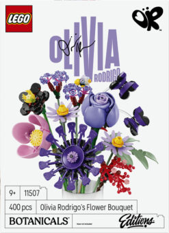 LEGO Botanicals & Editions 11507 Bouquet di Fiori di Olivia Rodrigo con 11 Fiori Artificiali, Idea Regalo per Bambine da 9+ - immagine 8