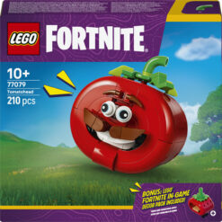 LEGO Fortnite 77079 Testa di Pomodoro, Personaggio Giocattolo, Decorazione Cameretta, Regalo per Gamer, Bambini e Bambine 10+