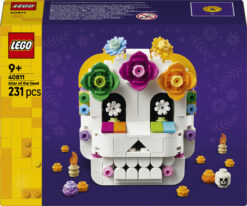 LEGO Iconic 40811 Altare dei Morti, Kit di Arti e Mestieri Fai da Te con Teschio Decorativo, Idea Regalo per Bambini da 9 Anni i