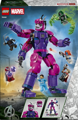 LEGO | Marvel 76348 Battaglia Epica: Avengers: Doomsday, Gioco con Action Figure della Sentinella e 6 Minifigure, Regalo 9+ - immagine 6