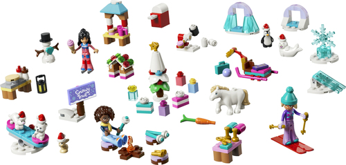 LEGO Friends 42698 Calendario dell'Avvento 2026, Giochi per Bambine da 6+ per il Countdown di Natale, Regalo con 24 Sorprese - immagine 2