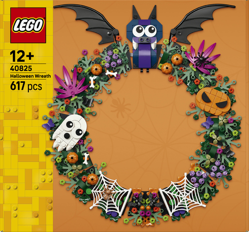 LEGO Iconic 40825 Ghirlanda di Halloween, Addobbo con Pipistrelli, Zucche, Fantasmi e Ragnatele, Regalo per Ragazze e Ragazzi da - immagine 6