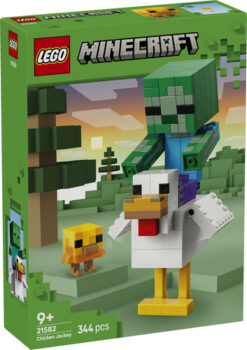 LEGO Minecraft 21582 Fantino di Polli, Giocattolo 3D con 3 Personaggi, Decorazione Cameretta, Regalo per Gamer e Bambini 9+ - immagine 7