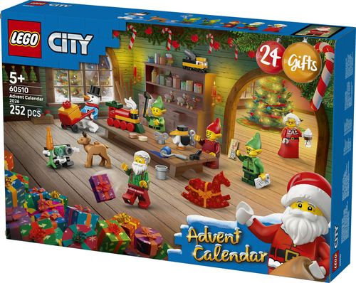 LEGO City 60510 Calendario dell'Avvento 2026, Giochi per Bambini da 5+ per Countdown di Natale, Idea Regalo con 24 Sorprese - immagine 8