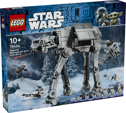 LEGO Star Wars 75454 AT-AT Imperial Remnant con INT-4, Kit con Navetta, Speeder Bike, 6 Minifigure e 1 Figura, Regalo da 10+ - immagine 3