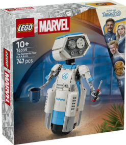 LEGO ǀ Marvel 76339 I Fantastici Quattro H.E.R.B.I.E. Action Figure di Robot Giocattolo da Collezione, Regalo per Bambini 10+ - immagine 3