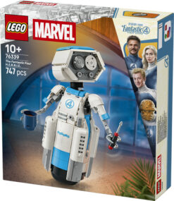 LEGO ǀ Marvel 76339 I Fantastici Quattro H.E.R.B.I.E. Action Figure di Robot Giocattolo da Collezione, Regalo per Bambini 10+ - immagine 4