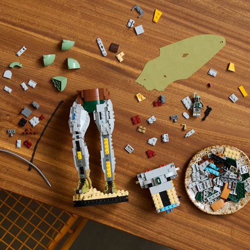 LEGO Star Wars 75455 Boba Fett Action Figure, Kit Modellismo per Adulti con Minifigure, Regalo Fan del Ritorno dello Jedi - immagine 5