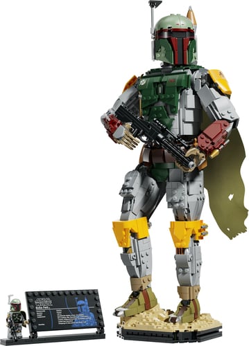Alternative view of LEGO Star Wars 75455 Boba Fett Action Figure, Kit Modellismo per Adulti con Minifigure, Regalo Fan del Ritorno dello Jedi