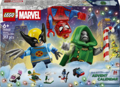 LEGO | Marvel 76340 Calendario dell'Avvento 2026, Giochi Bambini 6+ per Countdown di Natale con 24 Sorprese a Tema Supereroi
