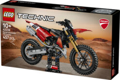 LEGO Technic 42238 Moto Ducati Desmo450 MX Factory, Kit di Modellismo con Moto Giocattolo da Collezione, Regalo Bambini 10+ - immagine 8