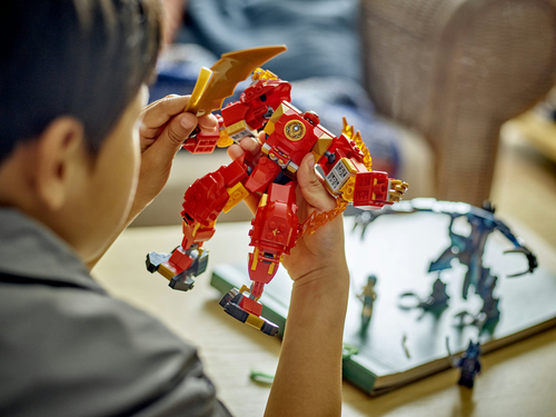 LEGO NINJAGO 71808 Mech Elemento Fuoco di Kai - immagine 3