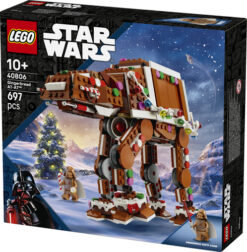 LEGO Star Wars 40806 Walker AT-AT Pan di Zenzero, Gioco di Natale con Minifigure di Darth Vader, Regalo Natalizio Bambini 10+ - immagine 6