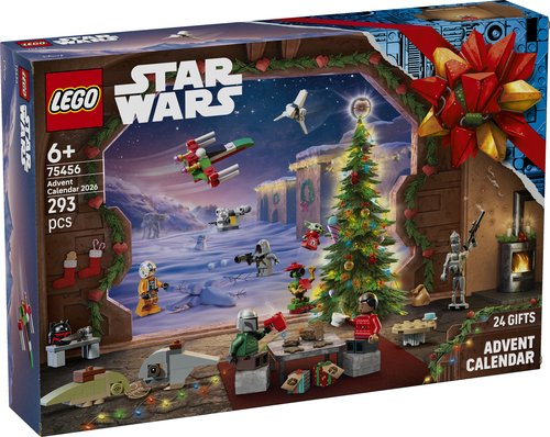 LEGO Star Wars 75456 Calendario dell'Avvento 2026, Giochi Bambini 6+ per Countdown di Natale con 24 Sorprese, Regalo per Fan - immagine 7