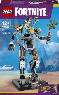 LEGO Fortnite 77081 KIT, Action Figure Giocattolo con Piccone Artigli Potenti e Ruota Girevole, Regalo per Gamer da 12 Anni