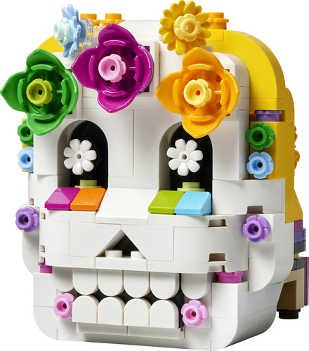 LEGO Iconic 40811 Altare dei Morti, Kit di Arti e Mestieri Fai da Te con Teschio Decorativo, Idea Regalo per Bambini da 9 Anni i - immagine 2