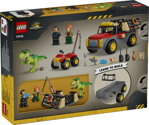 LEGO Jurassic World 77978 Camion da Trasporto per il Giovane T. Rex, Giocattolo con Dinosauro, ATV e 2 Minifigure, Regalo 4+ - immagine 7