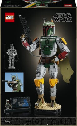 LEGO Star Wars 75455 Boba Fett Action Figure, Kit Modellismo per Adulti con Minifigure, Regalo Fan del Ritorno dello Jedi - immagine 6