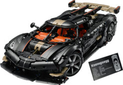 Alternative view of LEGO Technic 42232 Hypercar Koenigsegg Sadair's Spear, Kit di Modellismo per Adulti, Regalo STEM per i Fan dell'Automobilismo
