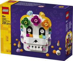 LEGO Iconic 40811 Altare dei Morti, Kit di Arti e Mestieri Fai da Te con Teschio Decorativo, Idea Regalo per Bambini da 9 Anni i - immagine 5