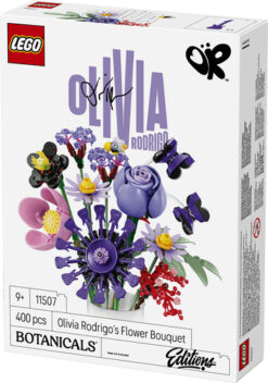 LEGO Botanicals & Editions 11507 Bouquet di Fiori di Olivia Rodrigo con 11 Fiori Artificiali, Idea Regalo per Bambine da 9+ - immagine 7