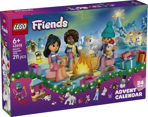 LEGO Friends 42698 Calendario dell'Avvento 2026, Giochi per Bambine da 6+ per il Countdown di Natale, Regalo con 24 Sorprese - immagine 7