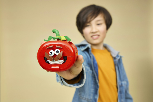 LEGO Fortnite 77079 Testa di Pomodoro, Personaggio Giocattolo, Decorazione Cameretta, Regalo per Gamer, Bambini e Bambine 10+ - immagine 3