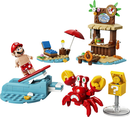 LEGO Super Mario Avventure di Mario in spiaggia - immagine 2