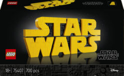 LEGO Star Wars 75407 Logo in Mattoncini, Costruzioni per Adulti da Collezione, Gadget da Esposizione, Idea Regalo