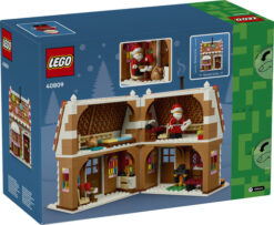 LEGO Iconic 40809 Casa di Pan di Zenzero Festiva, Gioco Natalizio con Minifigure di Babbo Natale e Accessori, Regalo per Bambini - immagine 7