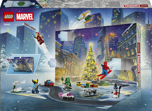 LEGO | Marvel 76340 Calendario dell'Avvento 2026, Giochi Bambini 6+ per Countdown di Natale con 24 Sorprese a Tema Supereroi - immagine 6