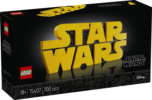 LEGO Star Wars 75407 Logo in Mattoncini, Costruzioni per Adulti da Collezione, Gadget da Esposizione, Idea Regalo - immagine 7