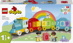 LEGO DUPLO 10954 Treno dei Numeri - Impariamo a Contare, Giochi Didattici con Mattoncini Numerati per Bambini e Bambine da 1+