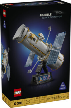 LEGO ICONS 11382 Telescopio Spaziale Hubble, Kit di Modellismo STEM 3D per Adulti, Regalo Fai da Te per i Fan dell'Astronomia - immagine 7