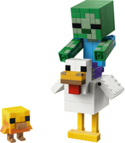 Alternative view of LEGO Minecraft 21582 Fantino di Polli, Giocattolo 3D con 3 Personaggi, Decorazione Cameretta, Regalo per Gamer e Bambini 9+