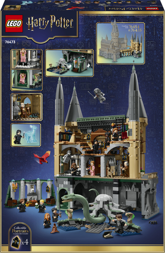 LEGO Harry Potter 76473 Castello di Hogwarts: Ala Est, Giocattolo con 13 Minifigure e Patronus da Collezione, Regalo da 10+ - immagine 8