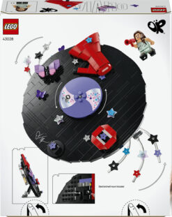 LEGO Editions 43028 Vinile di Olivia Rodrigo, Giocattolo con Modello di Disco, Minifigure e Accessori, Regalo Creativo da 10+ - immagine 5
