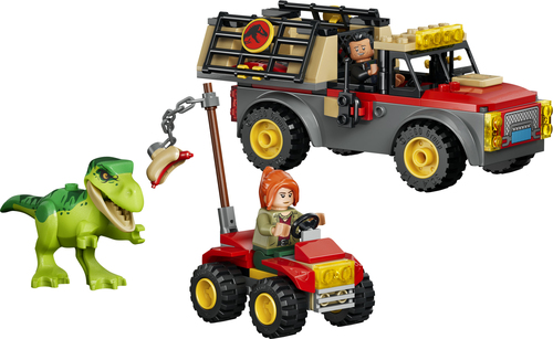 LEGO Jurassic World 77978 Camion da Trasporto per il Giovane T. Rex, Giocattolo con Dinosauro, ATV e 2 Minifigure, Regalo 4+ - immagine 2