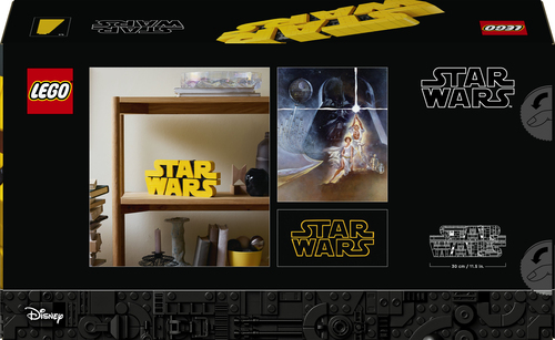 LEGO Star Wars 75407 Logo in Mattoncini, Costruzioni per Adulti da Collezione, Gadget da Esposizione, Idea Regalo - immagine 6