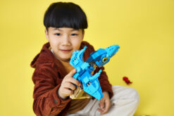 LEGO Jurassic World 77977 Dinosauro Bebè: Pteranodonte, Giocattolo Interattivo con Action Figure e Calamaro, Regalo da 7+ - immagine 4