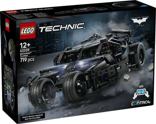 LEGO Technic 42239 Batmobile Tumbler, Macchina Telecomandata Giocattolo di Batman con Sterzo e Luci Funzionanti, Regalo 12+ - immagine 8