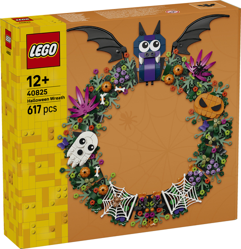 LEGO Iconic 40825 Ghirlanda di Halloween, Addobbo con Pipistrelli, Zucche, Fantasmi e Ragnatele, Regalo per Ragazze e Ragazzi da - immagine 4