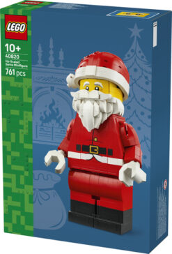 LEGO Iconic 40820 Grande Minifigure di Babbo Natale, Kit Natalizio di Arti e Mestieri con Figura di Babbo Natale, Regalo Bambini - immagine 5
