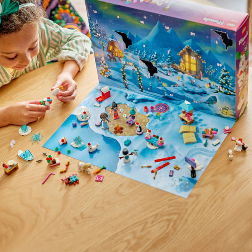 LEGO Friends 42698 Calendario dell'Avvento 2026, Giochi per Bambine da 6+ per il Countdown di Natale, Regalo con 24 Sorprese - immagine 5