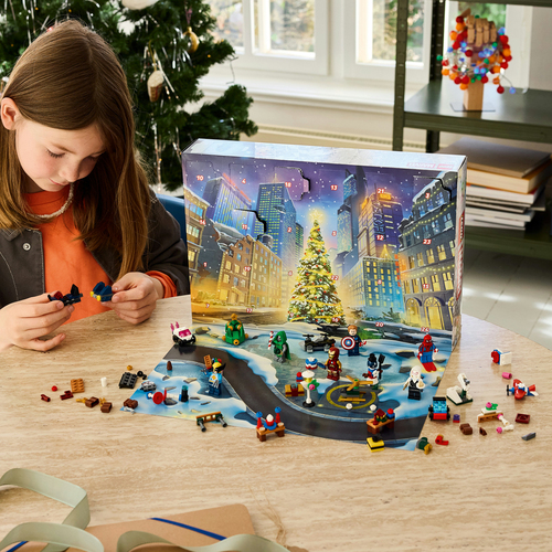 LEGO | Marvel 76340 Calendario dell'Avvento 2026, Giochi Bambini 6+ per Countdown di Natale con 24 Sorprese a Tema Supereroi - immagine 5