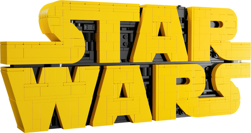 LEGO Star Wars 75407 Logo in Mattoncini, Costruzioni per Adulti da Collezione, Gadget da Esposizione, Idea Regalo - immagine 2