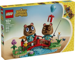 LEGO Animal Crossing 77059 Una Giornata all'Aria Aperta per Mirco e Marco, Action Figure di Procioni con Accessori, Regalo 10+ - immagine 4