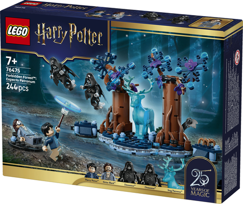 LEGO Harry Potter 76475 Foresta Proibita: Expecto Patronum, Giocattolo con 2 Dissennatori, Cervo e 2 Minifigure, Regalo 7+ - immagine 8