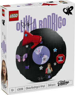 LEGO Editions 43028 Vinile di Olivia Rodrigo, Giocattolo con Modello di Disco, Minifigure e Accessori, Regalo Creativo da 10+ - immagine 6