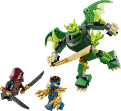 Alternative view of LEGO NINJAGO 71862 Battle Pack Mech Drago di Lloyd, Giocattolo Ninja con Action Figure e 3 Minifigure, Regalo per Bambini 6+